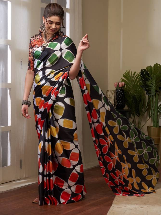 Apple Flowery 16 Printed Regular Wear Wholesale Designer Sarees
